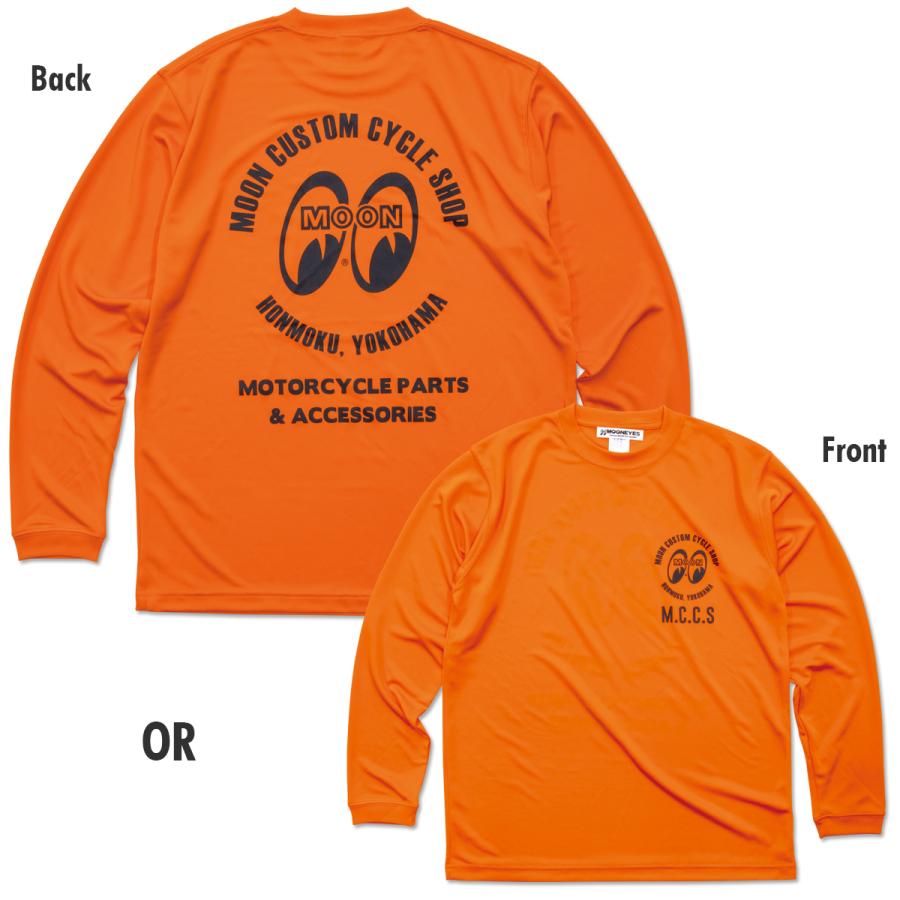 ムーンアイズ MCCS Quick Dry ロングスリーブ Tシャツ | MOONEYES | 06