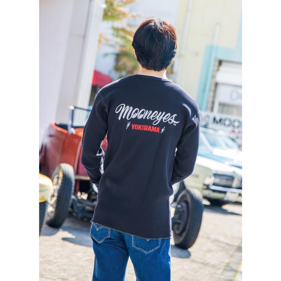 MOONEYES ムーンアイズ MOON Yokohama サーマル ロング スリーブ T