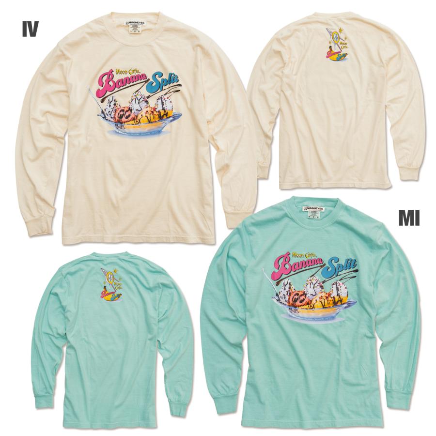 ムーンアイズ MOON Cafe バナナ スプリット ロング スリーブ Tシャツ | MOONEYES | 03