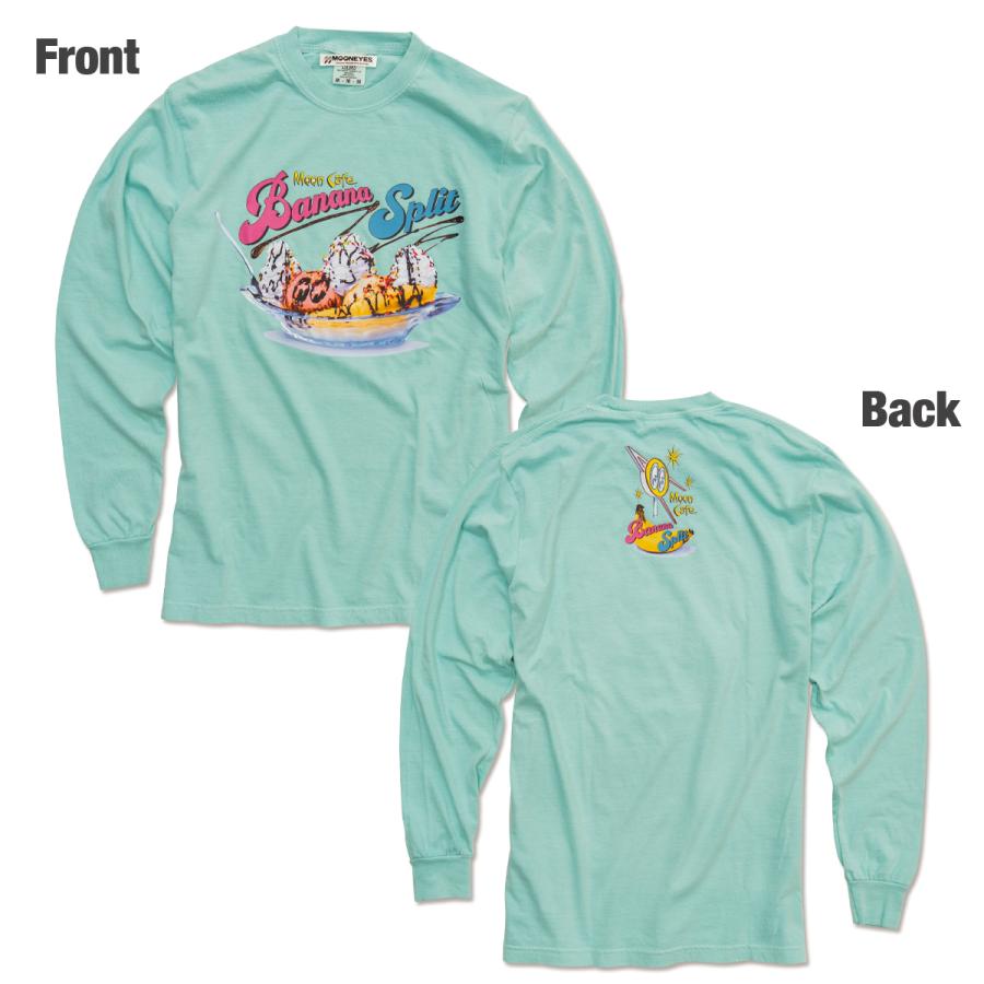 ムーンアイズ MOON Cafe バナナ スプリット ロング スリーブ Tシャツ | MOONEYES | 05