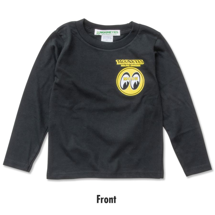 ムーンアイズ キッズ & レディース Racing Division ロングスリーブ Tシャツ | MOONEYES | 02