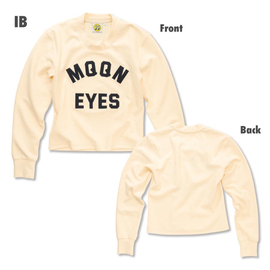 MOONEYES レディース ムーンアイズ リブ ロング スリーブ Tシャツ