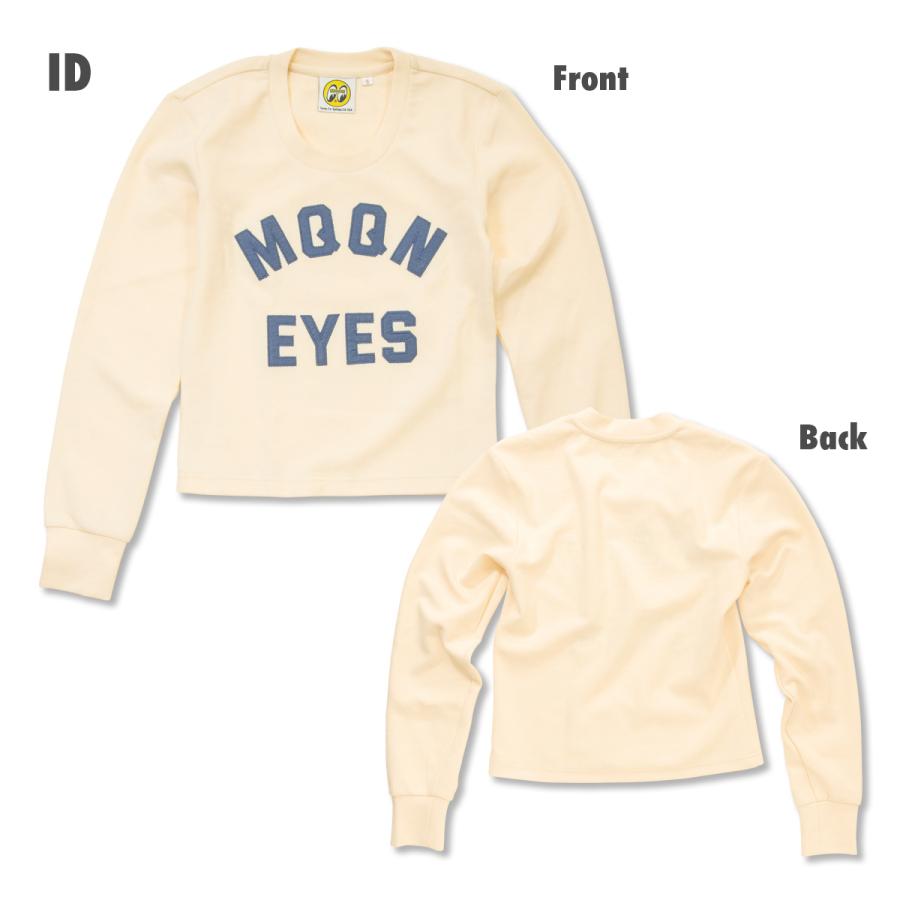 MOONEYES レディース ムーンアイズ リブ ロング スリーブ Tシャツ