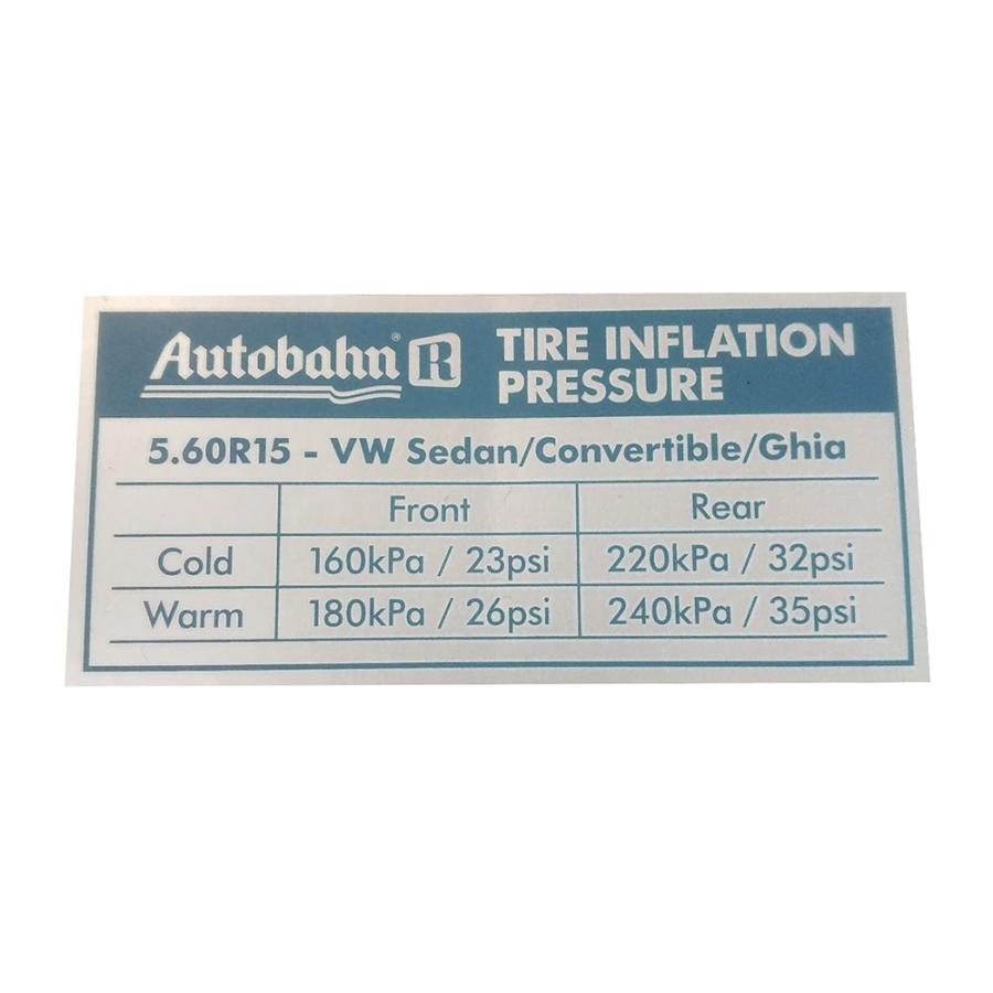 Autobahn "R" ホワイトリボン タイヤ 5.60 x 15インチ | ブランド登録なし | 03