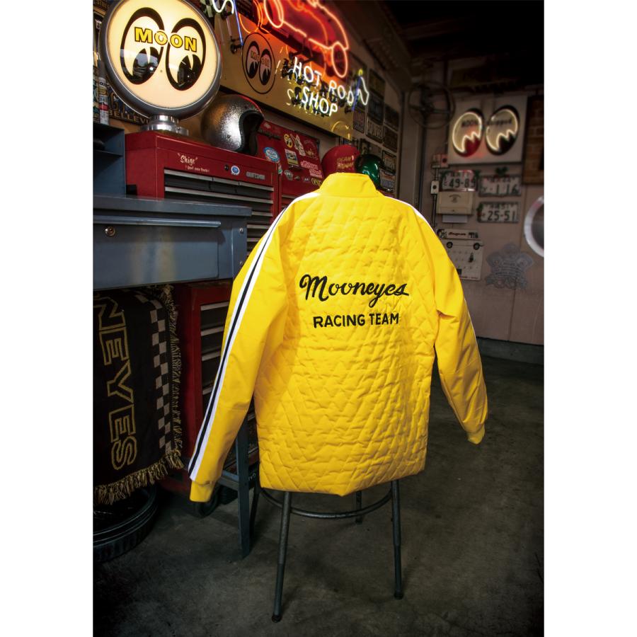 MOONEYES イエロー ジャケット Lサイズ MOON レーシング ジャケット ウェア