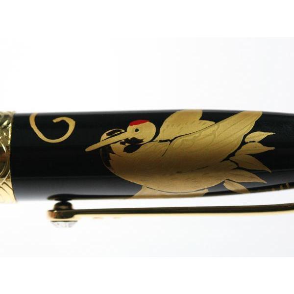 月星蒔絵万年筆【鶴亀】 : Moon 漆箔工房 - 通販 - Yahoo!ショッピング