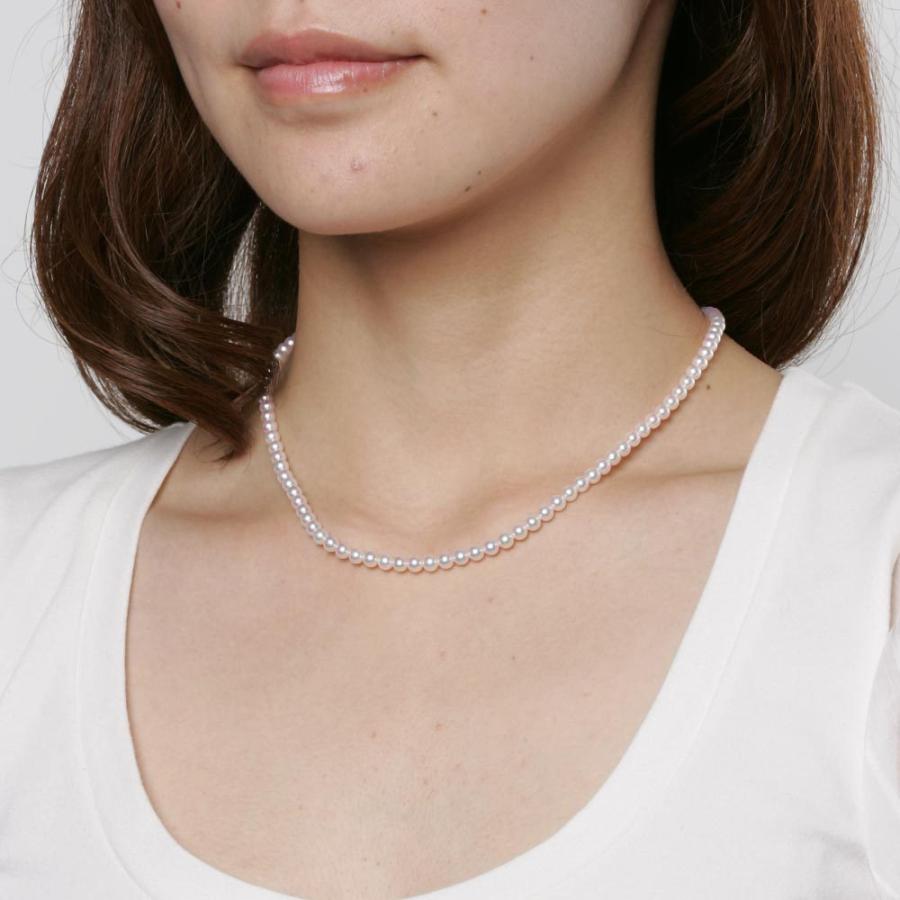 未使用　極小　あこや真珠 ベビーパールネックレス SILVER刻印 照り強) あこや真珠 本真珠ネックレス silver 刻印 - メルカリ