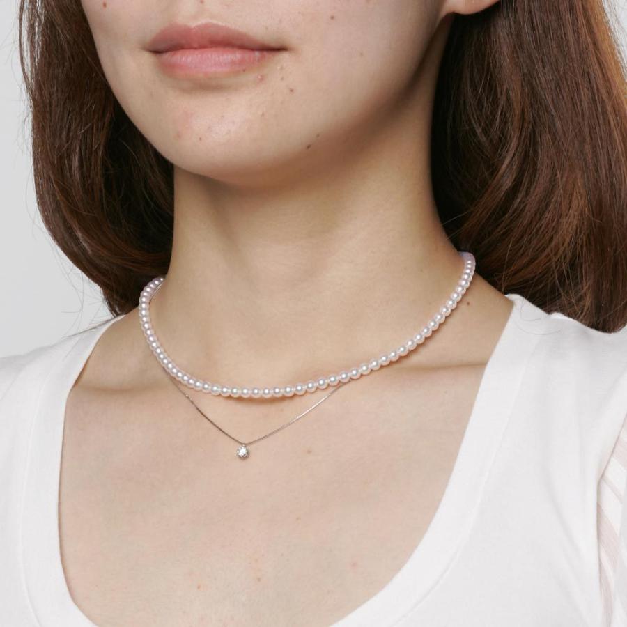 超美品　最高級　細厘珠　細厘玉　あこや真珠 ベビーパール　ネックレス　チョーカー ムーンレーベル 公式] ベビーパール ネックレス レディース