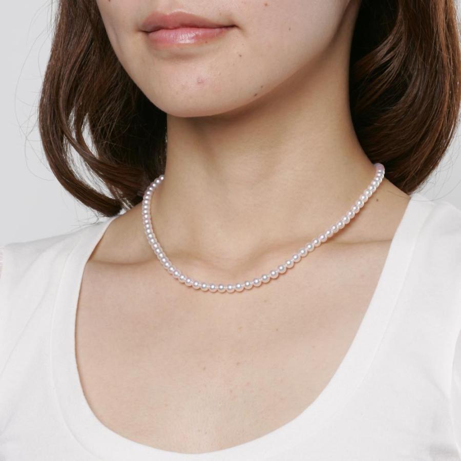 ムーンレーベル 公式] ベビーパール ネックレス レディース あこや真珠