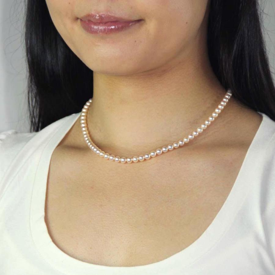 ムーンレーベル 公式] ベビーパール ネックレス レディース あこや真珠