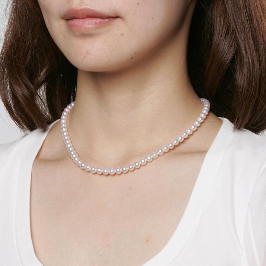 ベビーパール　ダイヤモンド　ネックレス　プラチナ　あこや真珠 ムーンレーベル 公式] ベビーパール ネックレス レディース あこや真珠