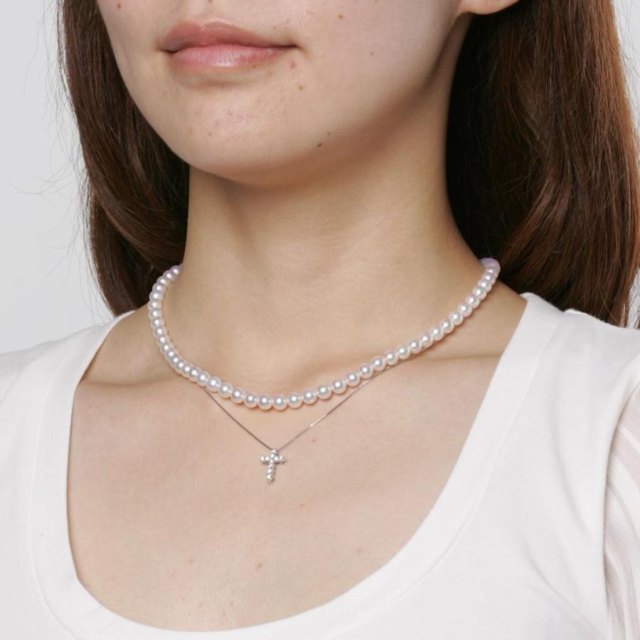 アコヤ真珠　ベビーパールネックレス アコヤ真珠 ベビーパールネックレスセット(ピアス/イヤリング) 4-4.5