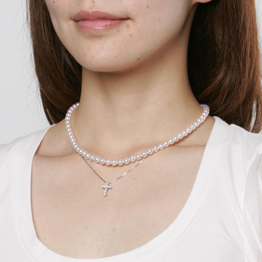 ムーンレーベル 公式] ベビーパール ネックレス レディース あこや真珠