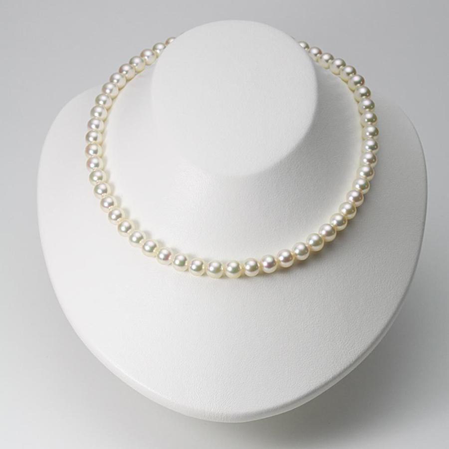 ⭐️完成品⭐️ パール ネックレス レディース あこや真珠 7.5mm アコヤ 真珠 パール ネックレス CA00075B12CW000000 【2975516398】(106480円)