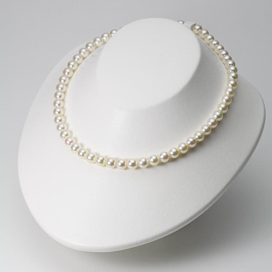 ⭐️完成品⭐️ パール ネックレス レディース あこや真珠 7.5mm アコヤ 真珠 パール ネックレス CA00075B12CW000000 【2975516398】(106480円)