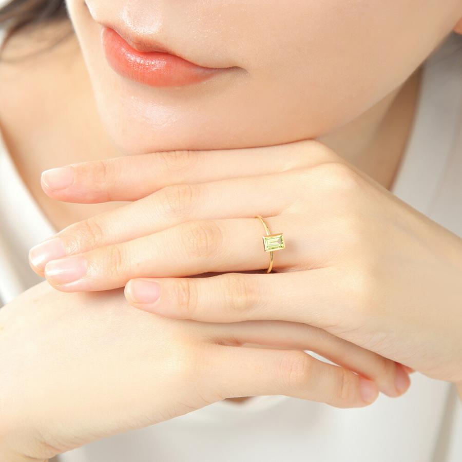 ムーンレーベル 公式] Radiant Gems リング K18 レディース 指輪