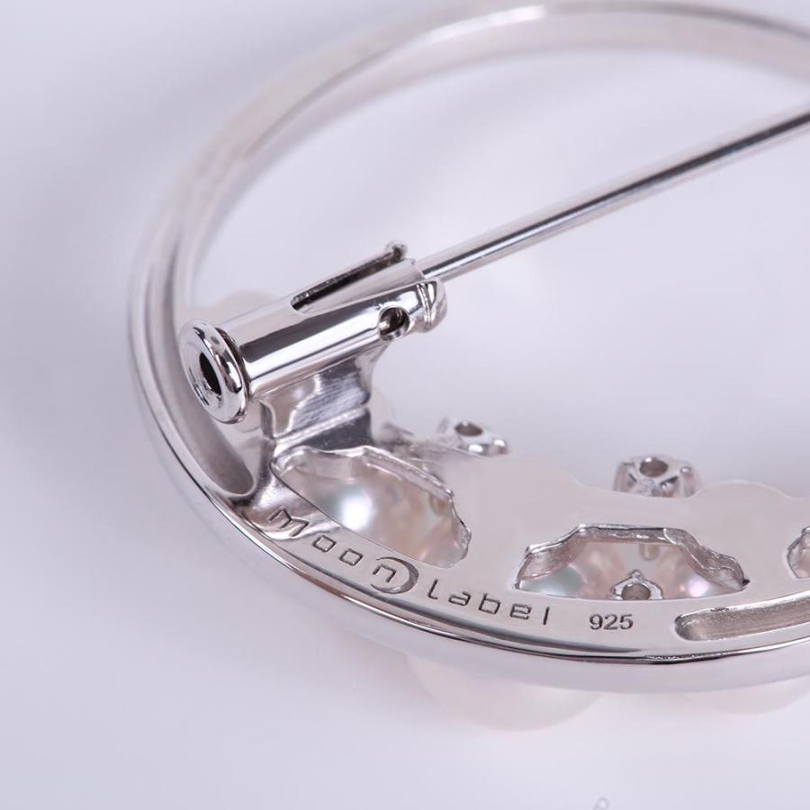 ムーンレーベル 公式] パール ブローチ Royal Moon 真珠