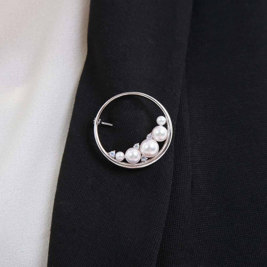 Moon Label moon ブローチアコヤ真珠 Moonlight ブローチ | Moon