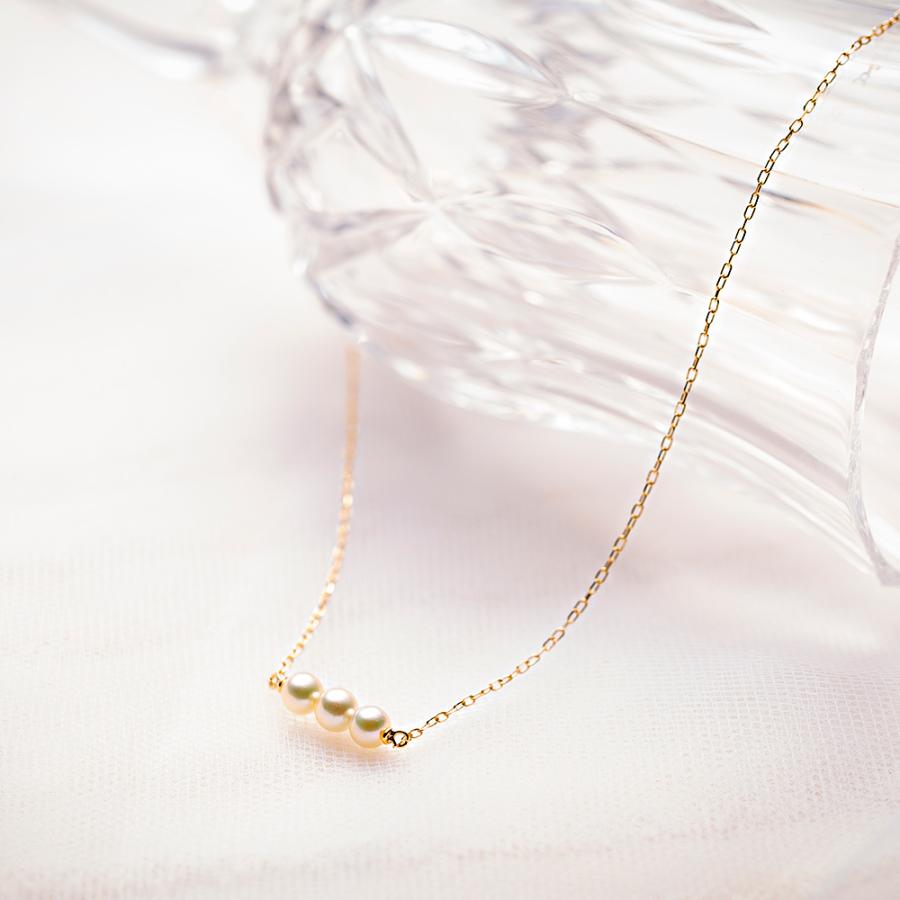 ムーンレーベル 公式] ベビーパール ネックレス Seraphim ベビーパール