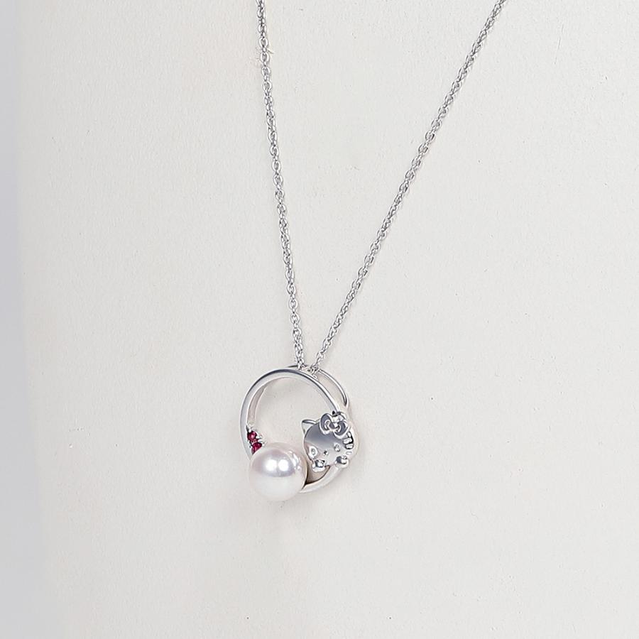 ハローキティ [ムーンレーベル 公式] ネックレス Hello Kitty Bloom