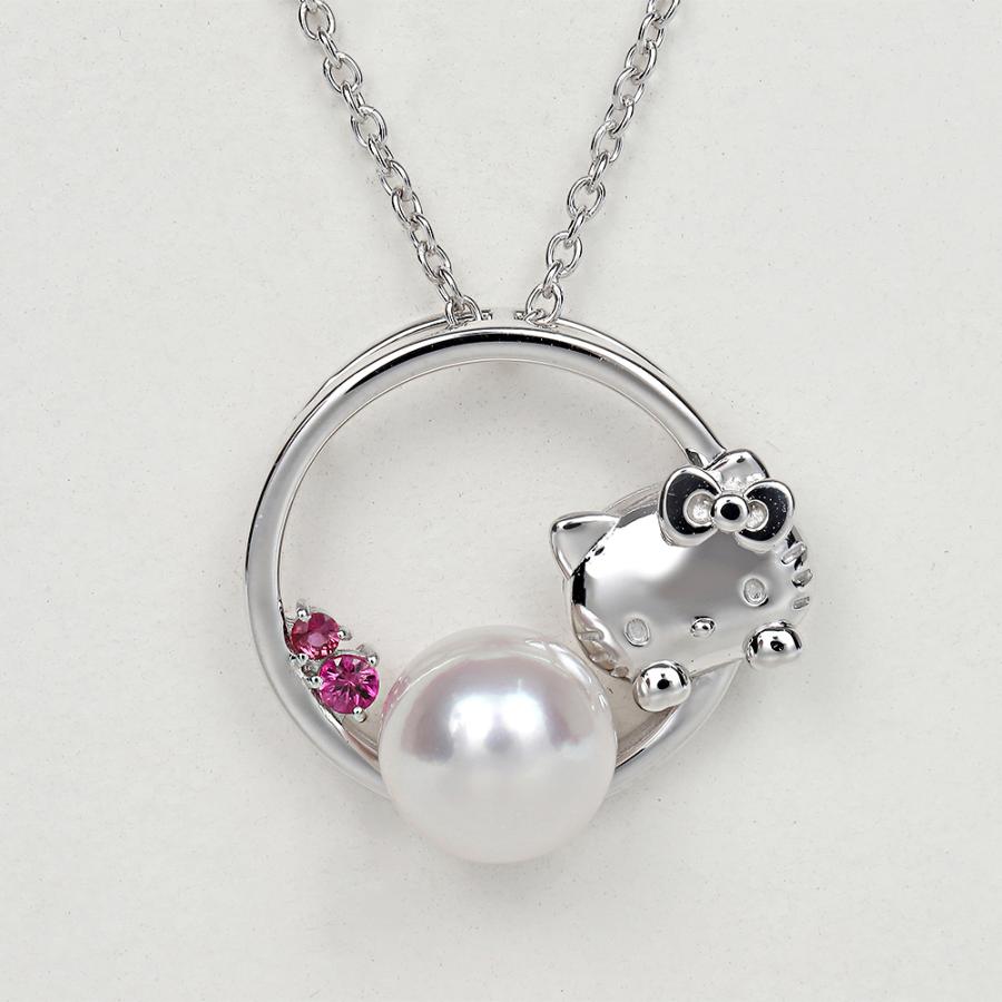 ハローキティ [ムーンレーベル 公式] ネックレス Hello Kitty Bloom