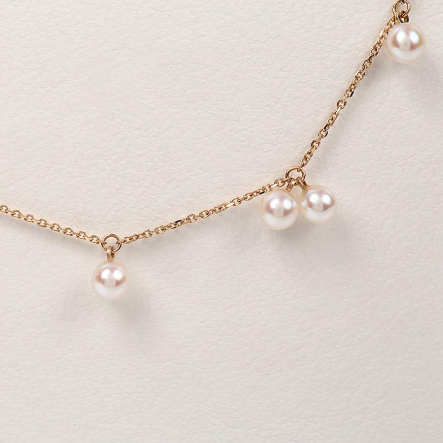 [ムーンレーベル 公式] パール ネックレス Cherry パール ペンダント K18PG レディース 18金 DES04PGCHE-AZU0000の画像