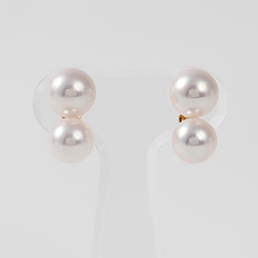 [ムーンレーベル 公式] パール イヤリング Serene パール イヤリング K18 レディース 18金 DES0502SERENE00000 ムーンレーベル Moon Labelの画像