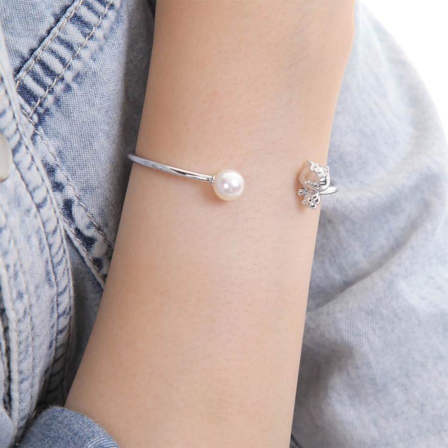 ハローキティ パールリング 925シルバーとブレスレット