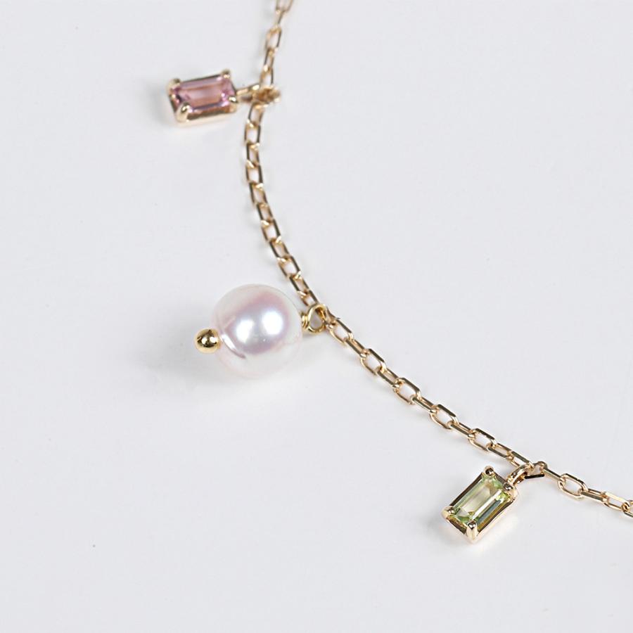 ムーンレーベル 公式] パール ブレスレット Mirth K10 レディース