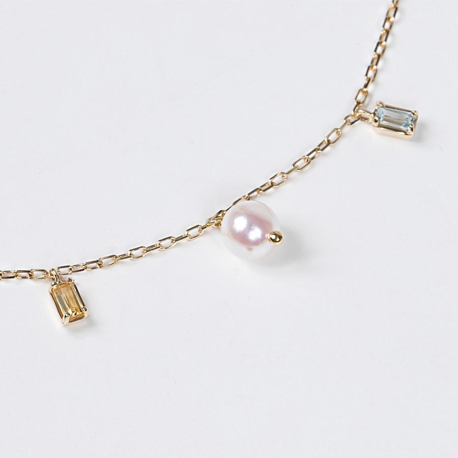 ムーンレーベル 公式] パール ブレスレット Mirth K10 レディース