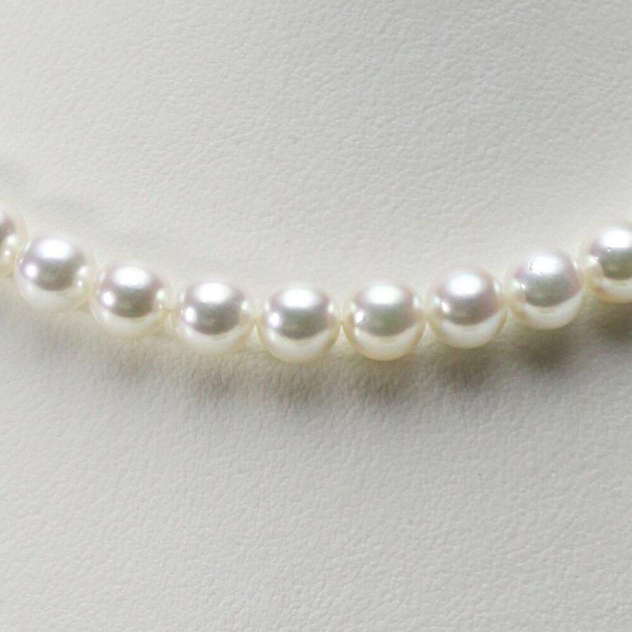 [ムーンレーベル 公式] パール ネックレス レディース 7.5-8.0mm アコヤ 真珠 ネックレス ＆ K14WG イヤリング/ピアス 2点セット FIN7580R32NW000000_2