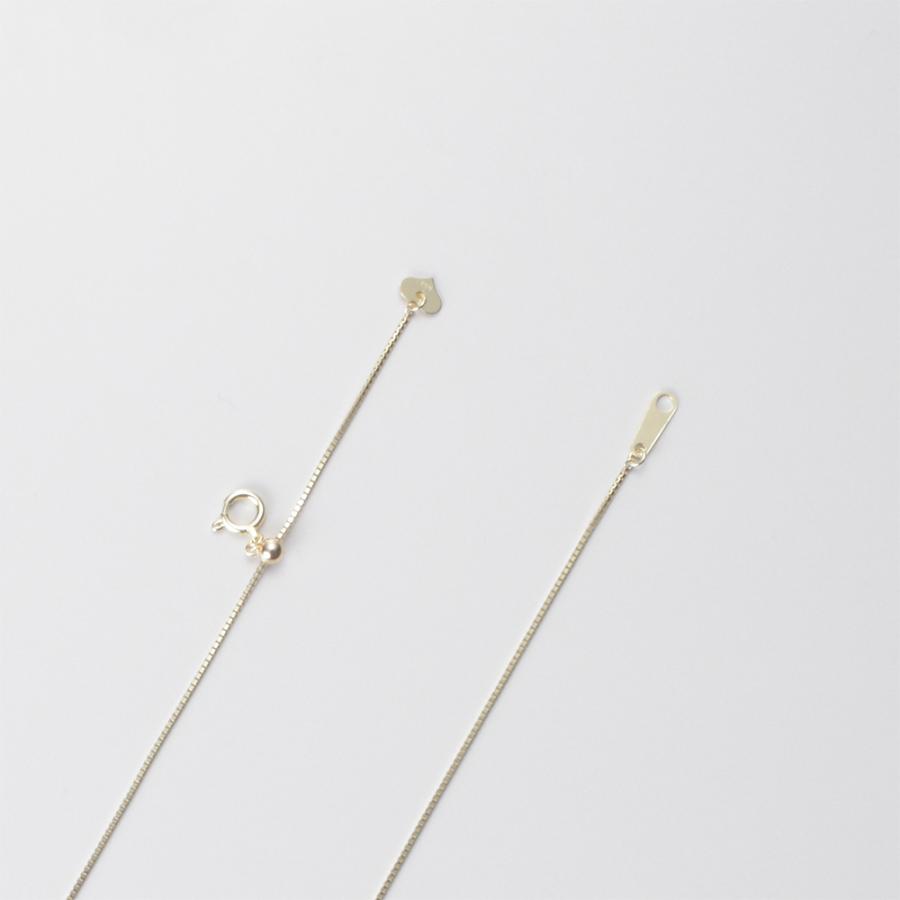 [ムーンレーベル 公式] K18YG ベネチアンチェーン　0.7mm 45cm スライド式 ネックレス レディース FINCHN-000000V01Y0の画像