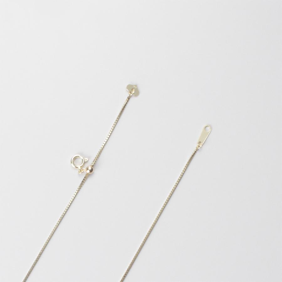 [ムーンレーベル 公式] K18YG ベネチアンチェーン　0.8mm 45cm スライド式 ネックレス レディース FINCHN-000000V02Y0の画像