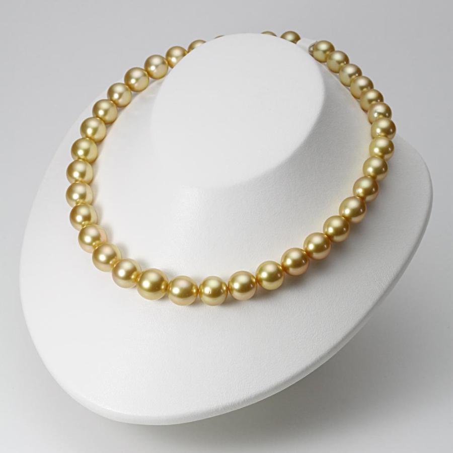 【テリ強】白蝶真珠 南洋パール ネックレス 大珠 10.0-13.0mm 81g ムーンレーベル 公式] パール ネックレス 南洋真珠 10-12mm 白蝶 真珠