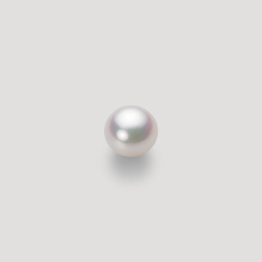 [ムーンレーベル 公式] パール ピアス レディース あこや真珠 6.5mm アコヤ 真珠 ピアス K14WG ホワイトゴールド  HA00065B11WPGPA02Wの画像