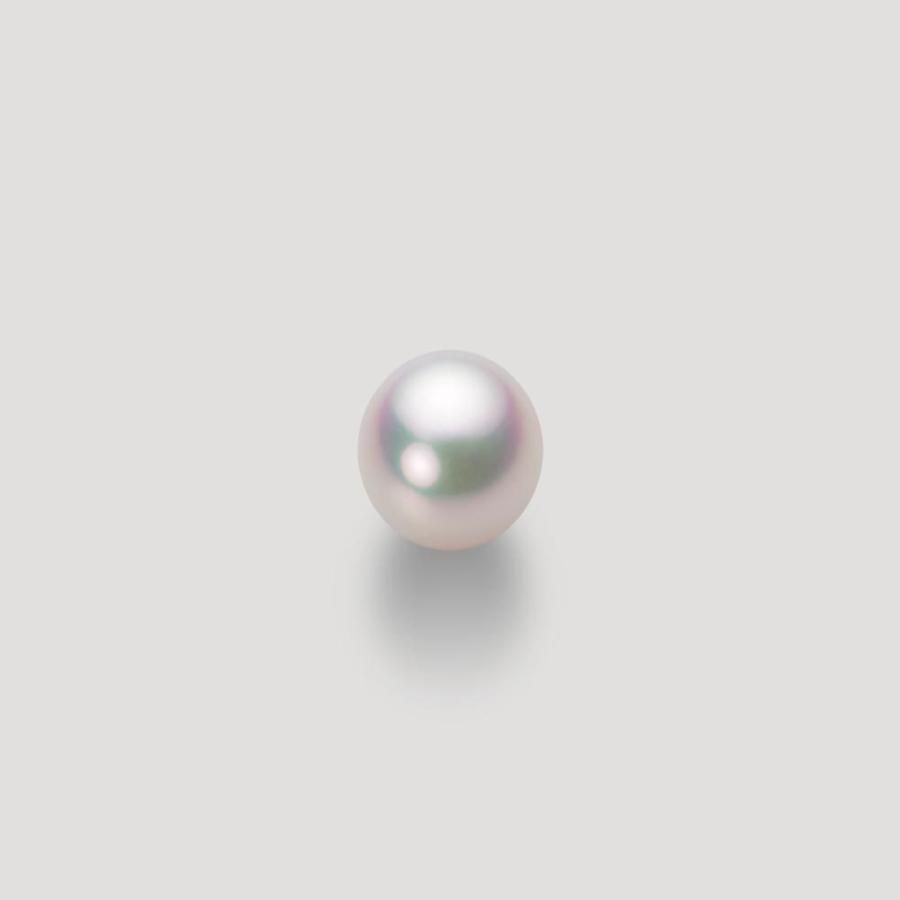 [ムーンレーベル 公式] 一粒 パールネックレス レディース 7.0mm アコヤ 真珠 ペンダント K18 イエローゴールド  HA00070D11WPG797Y0の画像