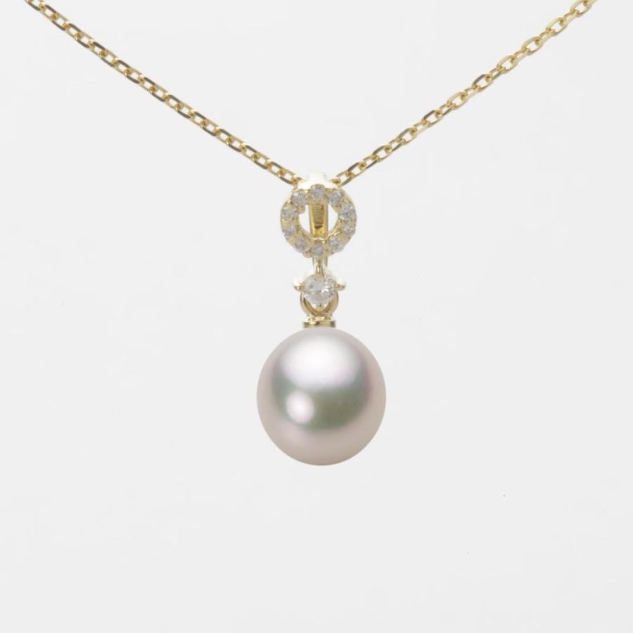 ムーンレーベル 公式] パール ペンダント レディース 7.0mm アコヤ