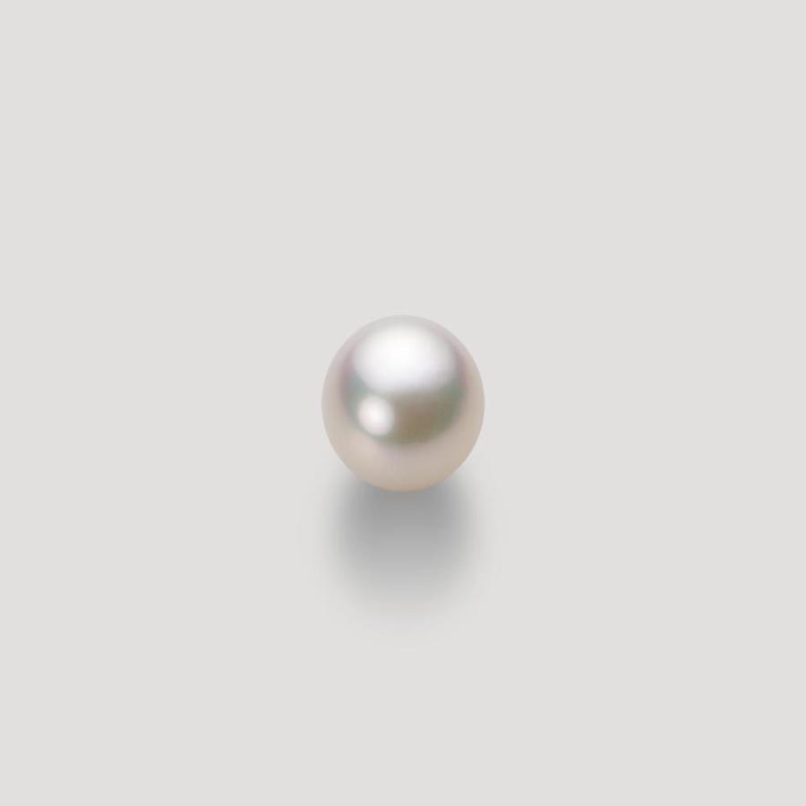 [ムーンレーベル 公式] パール ペンダント レディース 7.0mm アコヤ 真珠 ペンダント トップ K18WG ホワイトゴールド HA00070D13CW0115W0-Tの画像