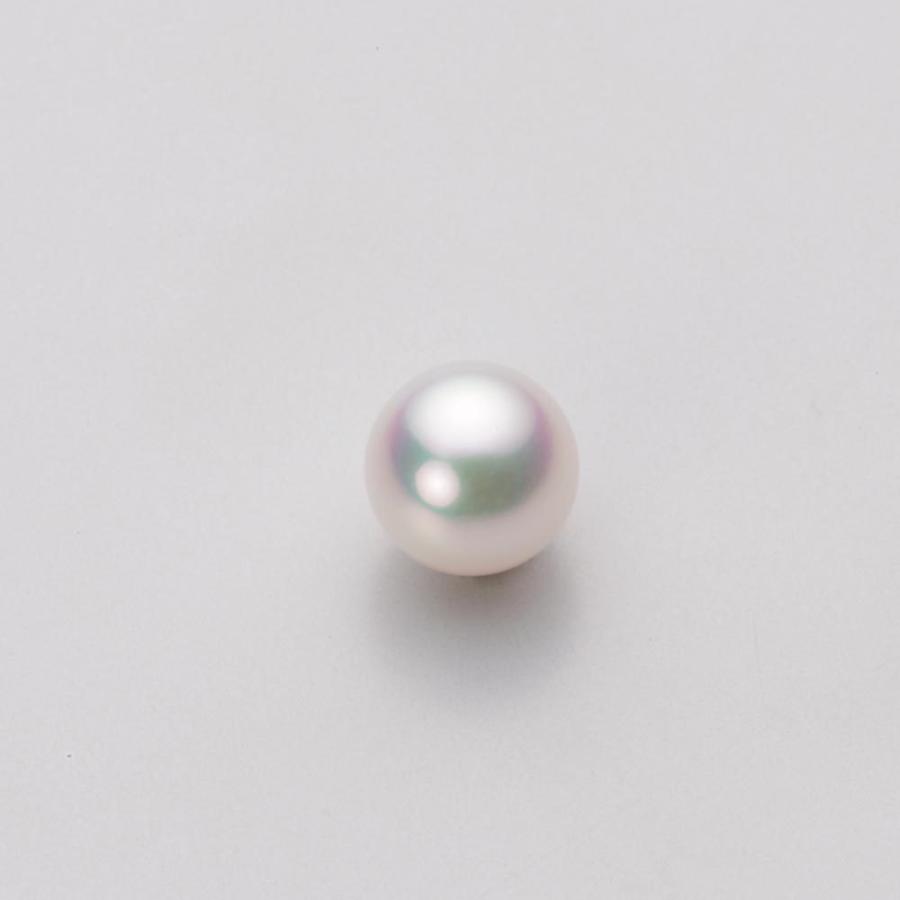 [ムーンレーベル 公式] 一粒 パールネックレス レディース 7.0mm アコヤ 真珠 ペンダント K18WG ホワイトゴールド  HA00070R11WPG1495Wの画像