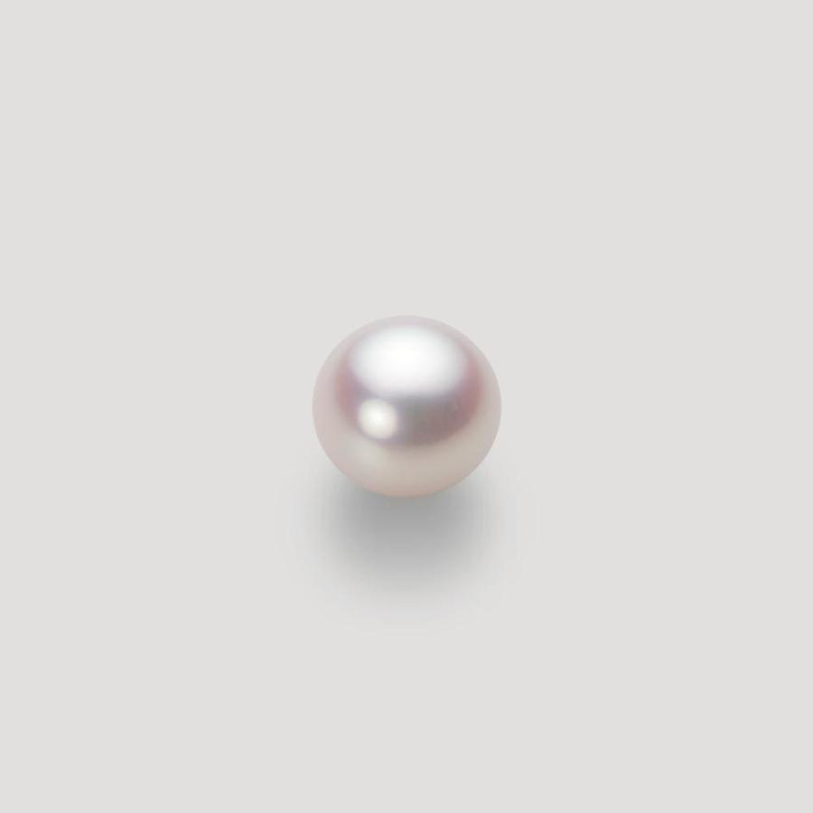 [ムーンレーベル 公式] パール ピアス レディース あこや真珠 7.5mm アコヤ 真珠 ピアス K18 イエローゴールド 18金  HA00075B12WPNPA03Yの画像