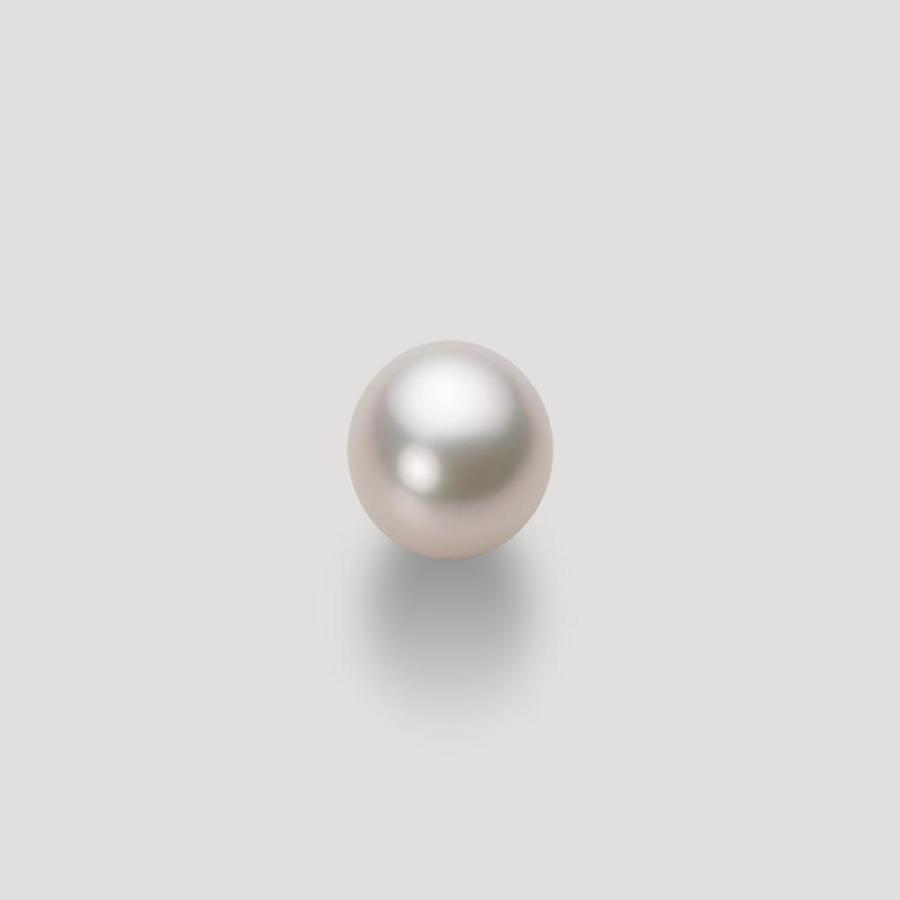 [ムーンレーベル 公式] 一粒 パールネックレス レディース 7.5mm アコヤ 真珠 ペンダント K18 イエローゴールド  HA00075D13CW0314Y0の画像