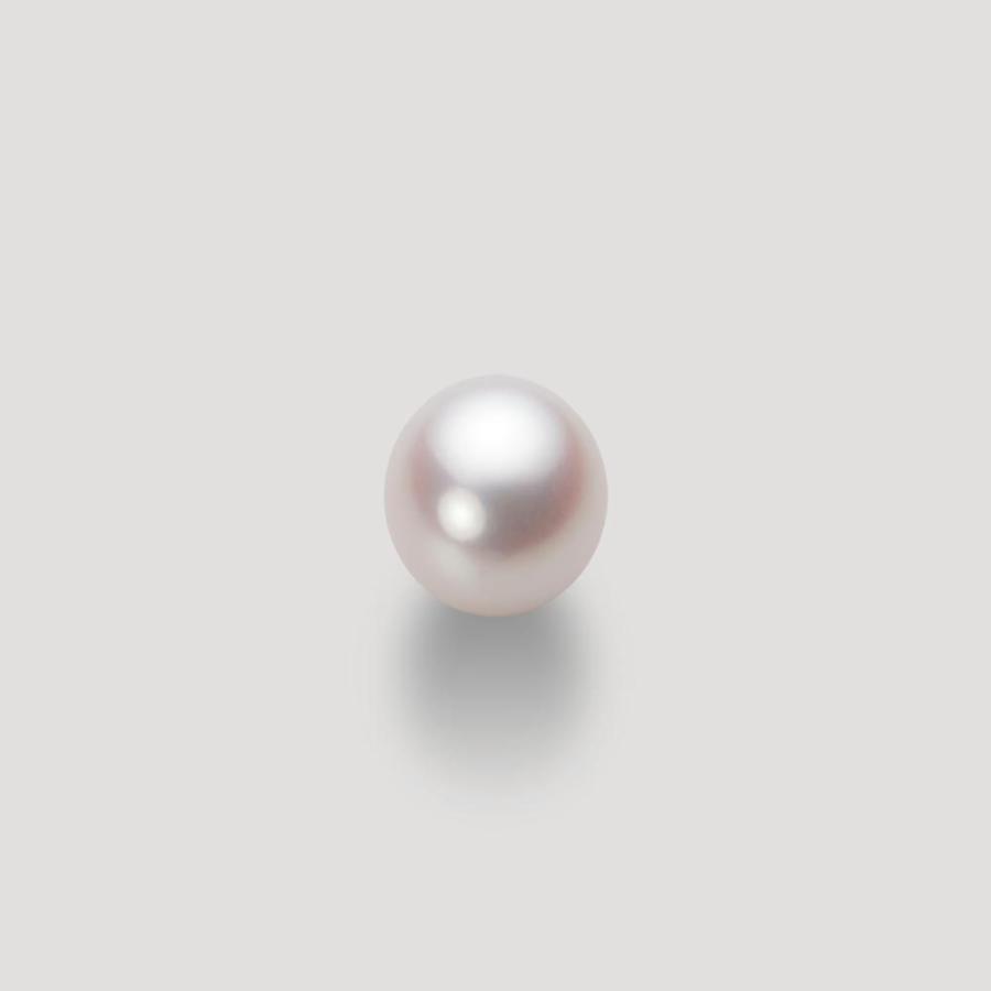 [ムーンレーベル 公式] パール ペンダント レディース 7.5mm アコヤ 真珠 ペンダント トップ K18WG ホワイトゴールド HA00075D13WPN290W0-Tの画像