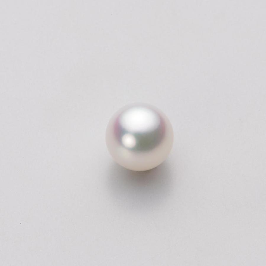 [ムーンレーベル 公式] 一粒 パールネックレス レディース 7.5mm アコヤ 真珠 ペンダント K18 イエローゴールド  HA00075R11WPGU5Y00の画像