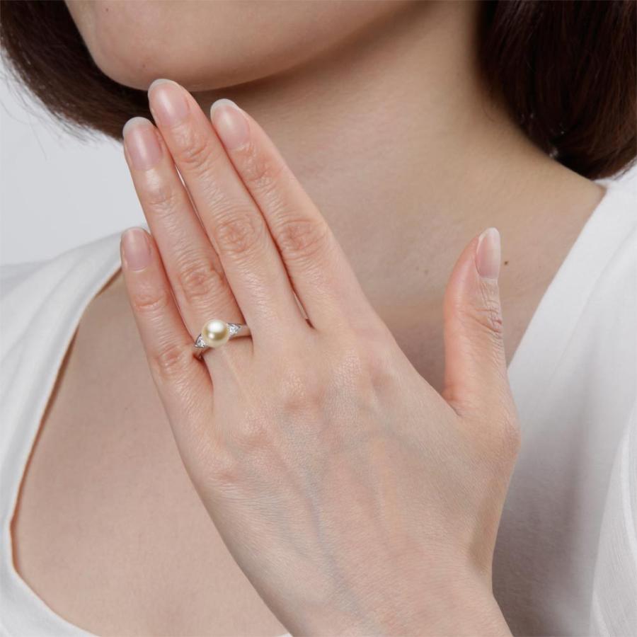 ムーンレーベル 公式] パール ペンダント レディース 8.0mm アコヤ