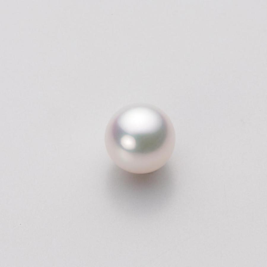 [ムーンレーベル 公式] パール イヤリング レディース あこや真珠 8.0mm アコヤ 真珠 イヤリング K18 イエローゴールド  HA00080R12WPGY06Y0の画像