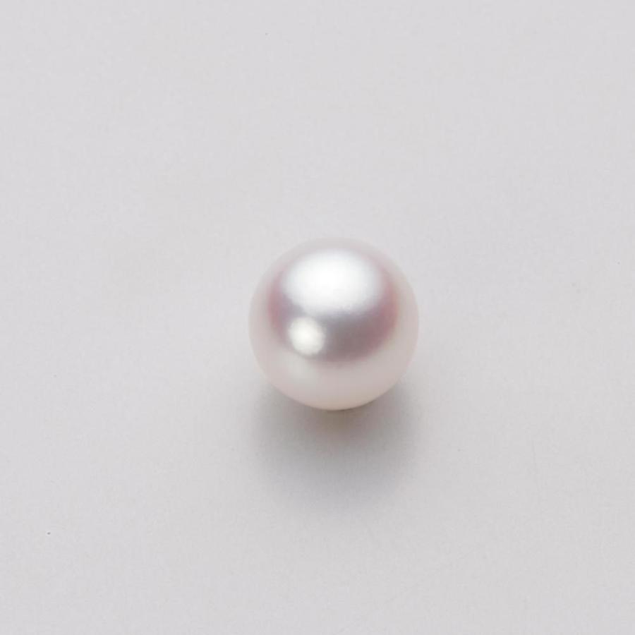 [ムーンレーベル 公式] パール ペンダント レディース 8.0mm アコヤ 真珠 ペンダント トップ K18WG ホワイトゴールド HA00080R12WPN1278W-Tの画像