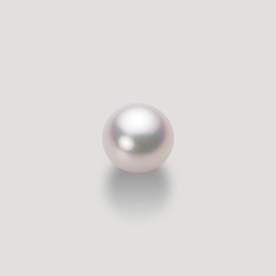 [ムーンレーベル 公式] パール イヤリング レディース あこや真珠 8.5mm アコヤ 真珠 イヤリング K14WG ホワイトゴールド  HA00085B11WPGY02W0の画像