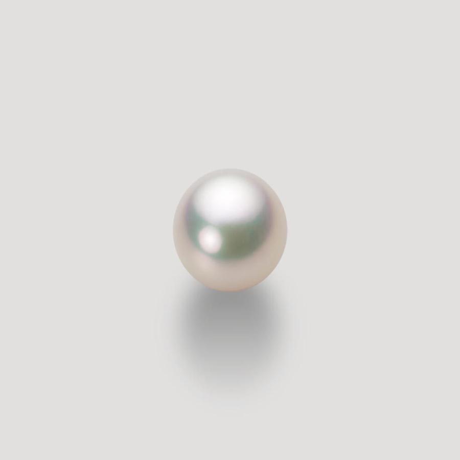 [ムーンレーベル 公式] 一粒 パールネックレス レディース 8.5mm アコヤ 真珠 ペンダント K18 イエローゴールド  HA00085D11CW01500Yの画像