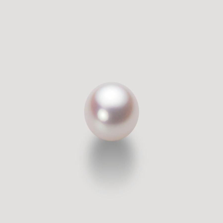 [ムーンレーベル 公式] 一粒 パールネックレス レディース 8.5mm アコヤ 真珠 ペンダント K18 イエローゴールド  HA00085D13WPNU5Y00の画像