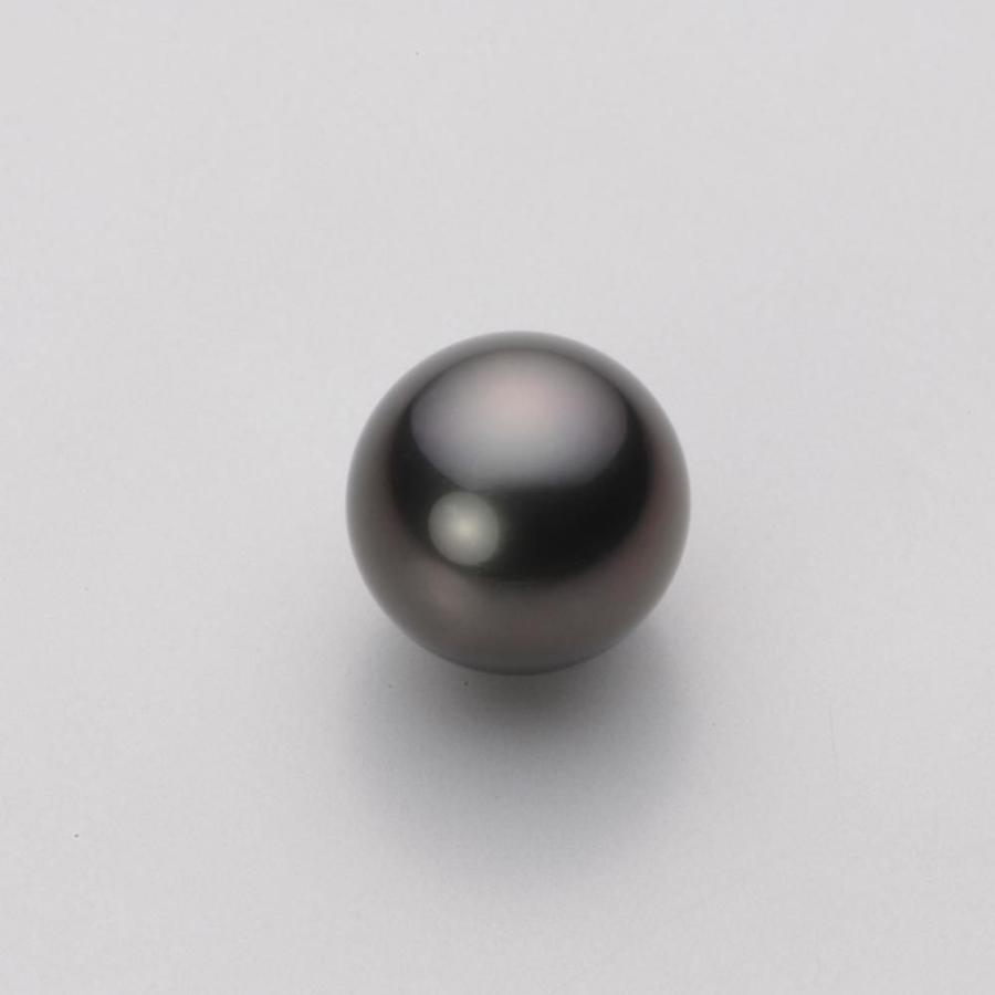 [ムーンレーベル 公式] ブラックパール ネックレス 10mm 黒蝶 真珠 ペンダント K18 イエローゴールド レディース NB00010R22BK0B01YSの画像